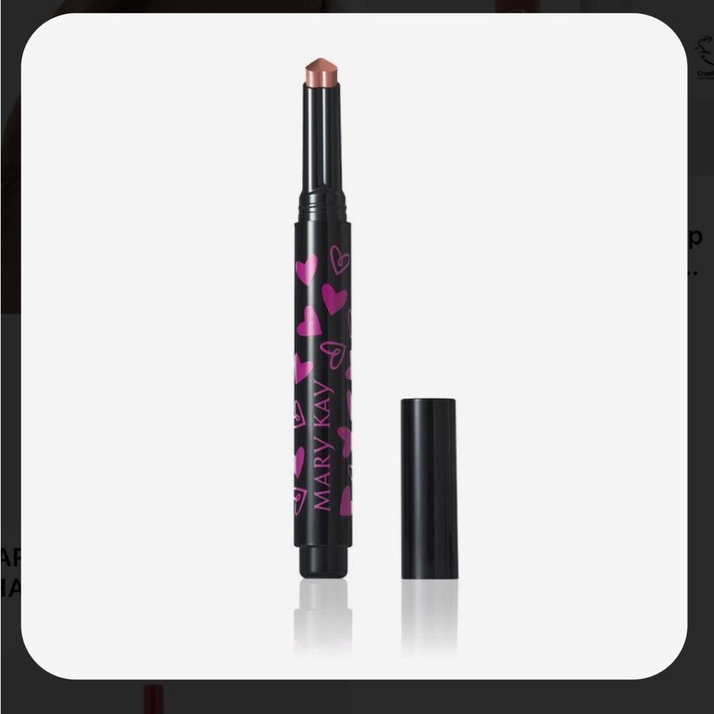 Lot-of-SIX-NIB Mary Kay Heart Shaped Click Up Lipsticks in Natural Confidence - Picture 3 of 11